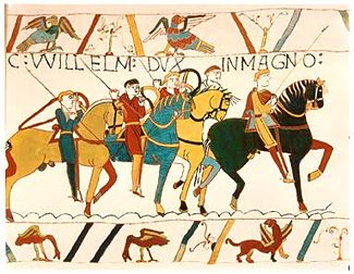Cliquer pour voir le site de la tapisserie de Bayeux